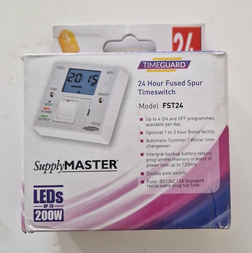 Fused spur time switch - 24,